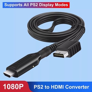 ภาพขนาดย่อสินค้า1080P PS2 HDMI Compatibale เสียงสนับสนุนสำหรับ PS 1/2จอแสดงผลโหมดสำหรับ HDTV PC full HD อะแดปเตอร์สายเคเบิล