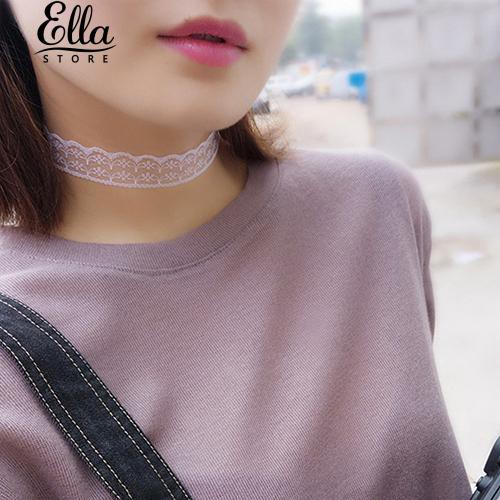 ผู้หญิงโกธิคพังค์-retro-สร้อยคอลูกไม้-bohomian-choker-charm-สร้อยคอ