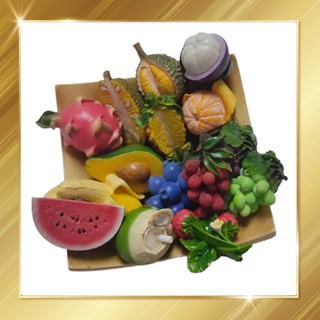 สินค้า แม่เหล็กติดตู้เย็น ผลไม้ Fruit Magnets - รูปผลไม้ 3 มิต