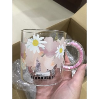 พร้อมส่ง STARBUCKS SAKURA 2021 Heat resistant glass mug ขนาด 355 ml จากญี่ปุ่น