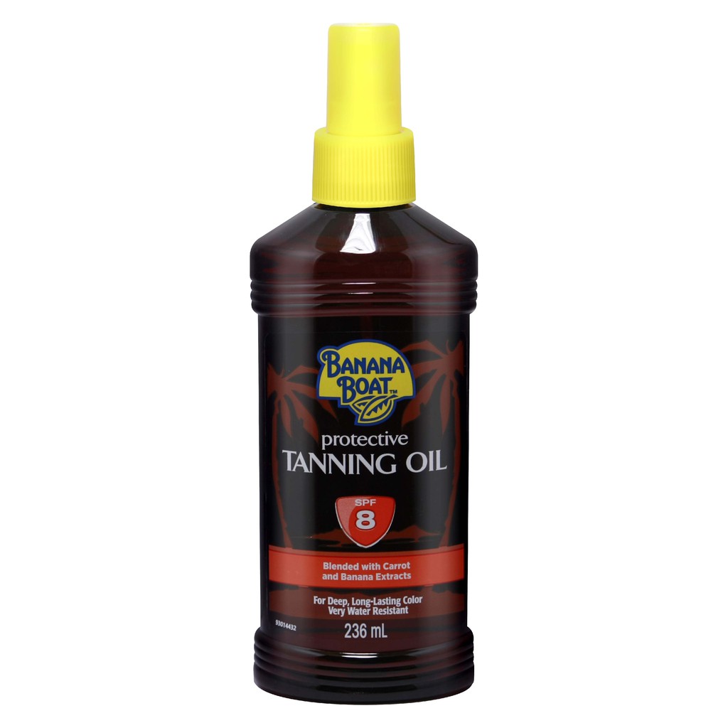 Banana Boat Protective Tanning Oil SPF 8 236ml Shopee Thailand