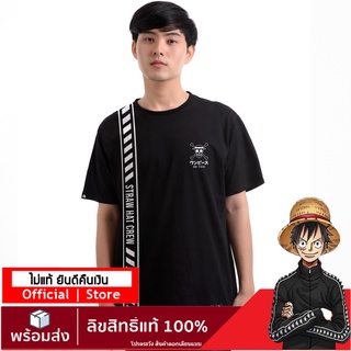 【ONEPIECE STORE】เสื้อวันพีช ลายลิขสิทธิ์แท้  เสื้อยืดลายการ์ตูน  one piece T-Shirt DOP-1291-BK