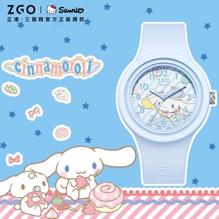 Zhangzhuanghuang	Zhengang Sanrio ของแท้ นาฬิกาข้อมือควอตซ์ เรืองแสง กันน้ํา ลายสุนัข Cinnamon น่ารัก สําหรับนักเรียนหญิง