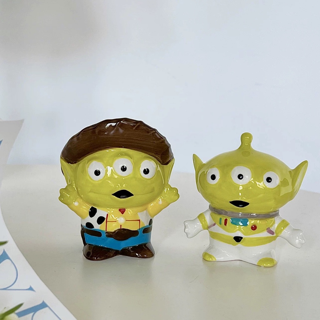 ส่งจากไทย-เซตคู่-little-green-man-ที่ใส่ผงปรุงรส-ที่ใส่เครื่องปรุง-ที่ใส่พริกไทย-alien-เจ้าสามตา-toy-story-โมเดล