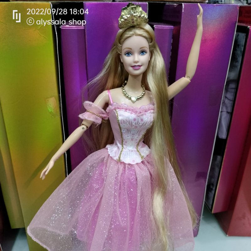 ตุ๊กตาบาร์บี้ คลาร่าตาสีฟ้า หายาก Barbie In The Nutcracker Shopee