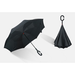 ภาพขนาดย่อของภาพหน้าปกสินค้าReverse umbrella ร่มกลับด้าน กันฝน/ยูวีใช้กกลางแจ้ง จากร้าน inconcept บน Shopee ภาพที่ 2