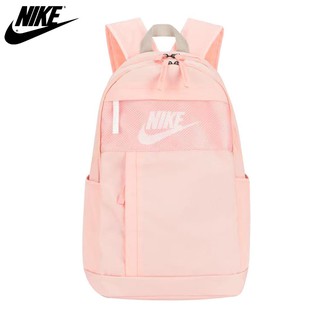 Nike กระเป๋าเป้สีชมพูแฟชั่นลำลองสำหรับเด็กผู้หญิง