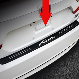 สติกเกอร์คาร์บอนไฟเบอร์ ลายโลโก้ Ford Fiesta 3D สำหรับติดตกแแต่งฝากระโปรงรถยนต์ ขนาด 101 ซม.