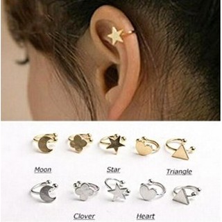 Ear clip ear cuff ต่างหูแบบหนีบ