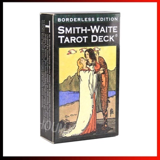 ภาพหน้าปกสินค้าแผ่นการ์ดรุ่นภาษาอังกฤษ Borderless Edition Smith-Waite Tarot 78 แผ่น ซึ่งคุณอาจชอบราคาและรีวิวของสินค้านี้