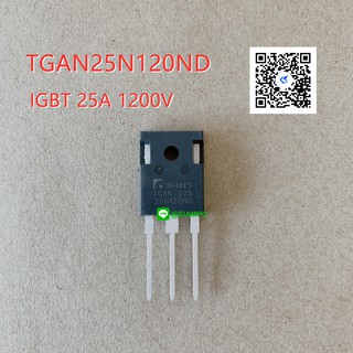 TGAN25N120ND IGBT 25A 1200V TO-3P 25N120ND