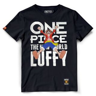 เสื้อยืดวันพีช One piece 226 Luffy  สีดำ/สีกรม