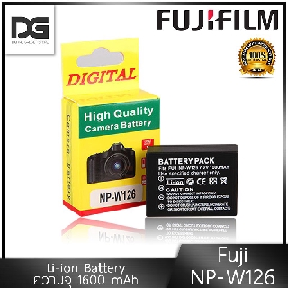 แบตเตอรี่กล้อง Fuji NP-W126 W126S 1600mAh NPW126  / X-A1 / X-A2 / X-A3 / X-A5 / X-A7 / X-M1 / X-E1 / X-E2 X-E2S / X-E3