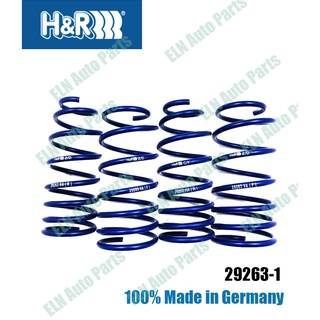 H&amp;R สปริงโหลด (lowering spring) เชฟโรเลต CHEVROLET Aveo 1.4 16v ปี 2005 เตี้ยลง 40 mm.