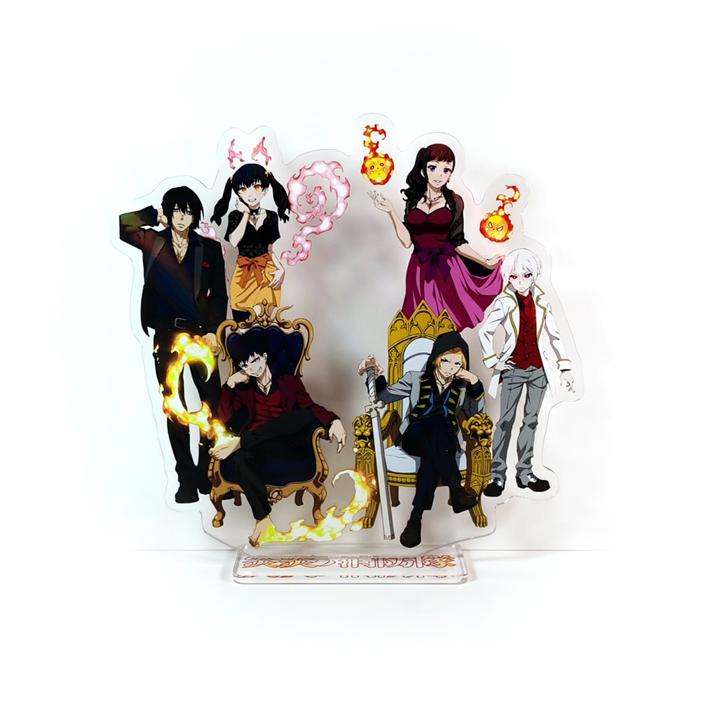 Enen No Shouboutai Fire Force Group Shinra Arthur Maki Oze Tamaki ร ป