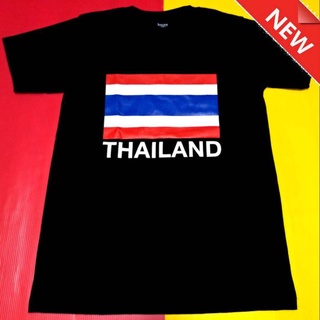 เสื้อยืด T-shirt เสื้อคอกลม เสื้อยืดผู้ชาย เสื้อยืดแขนสั้น เสื้อยืดวินเทจ ลายธงชาติไทย No.60 (ลายธงชาติไทย)