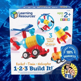 1-2-3 Build it! Rocket, Train, Helicopter Boardgame [ของแท้พร้อมส่ง]