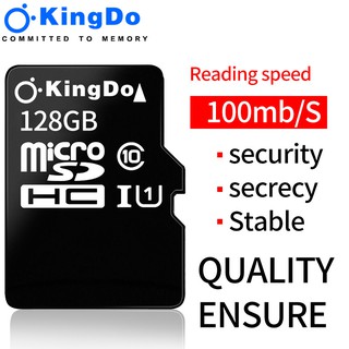 SD Card Kingdo  การ์ดหน่วยความจำ 32GB 64GB 128GB เหมาะสำหรับกล้อง / โทรศัพท์มือถือ / แท็บเล็ต