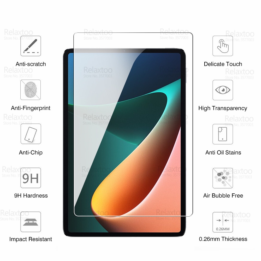 ฟิล์มกระจกนิรภัยกันรอยหน้าจอสําหรับ-xiaomi-pad5-pro-xiomi-mi-pad5-mipad5pro-5g-2021-11-นิ้ว