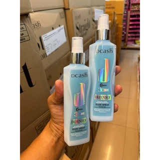 NEW !!!  #ดีแคชดีเฟนเดอร์  สเปรย์ 200 มล  มล Dcash hair spray 3D extra shine keratin moisture  ปกป้องเส้นผม