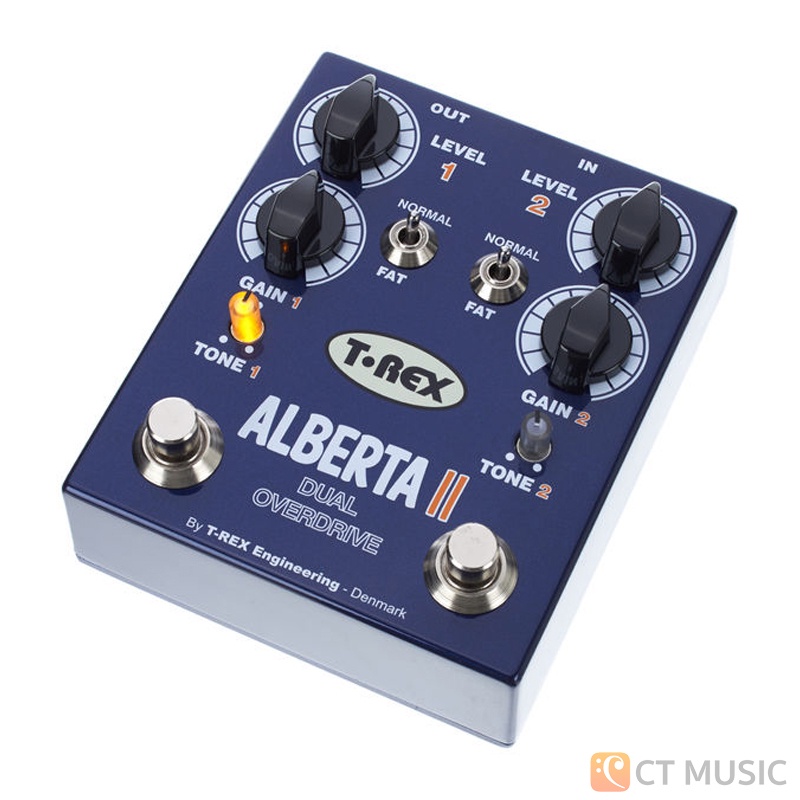 กทม-ส่งด่วนทันที-t-rex-alberta-ii-dual-overdrive-เอฟเฟคกีตาร์