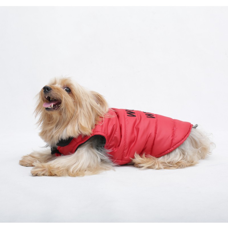 pet-cloths-doggydolly-เสื้อผ้าแฟชั่น-สัตว์เลี้ยง-หมาแมว-กันหนาว-แจ็คเก็ต-แขนกุด-สีชมพู-ขนาดไซส์-1-9-โล-winter-w380