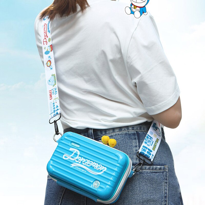 rock-doraemon-กระเป๋าเก็บของความจุขนาดใหญ่-blue-doraemon-small-satchel-storage-bag