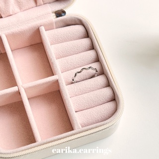 (กรอกโค้ด 72W5V ลด 65.-) earika.earrings - kink ring แหวนเงินแท้ ฟรีไซส์ปรับขนาดได้