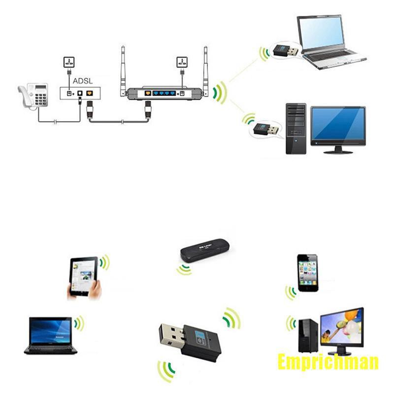 emprichman-อะแดปเตอร์ไร้สาย-300mbps-usb-wi-fi-wlan-802-ดองเกิล-11-b-g-n-lan