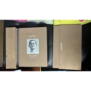 King Bhumibol Adulyadej : A Lifes Work ปกแข็ง Limited Edition