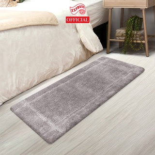 EXPRESS CARPET พรมเช็ดเท้ายาว 50x120cm หนานุ่ม16-20mm พร้อมส่ง พรมห้องน้ำ มีกันลื่น ซับน้ำดี พรมขนนุ่ม ซักได้ แห้งไว