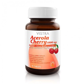 ภาพหน้าปกสินค้าVISTRA Acerola Cherry 1,000 mg  45แคปซูล ที่เกี่ยวข้อง