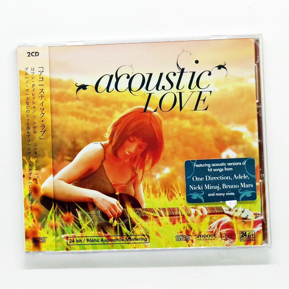 cd-เพลง-various-artists-acoustic-love-2cd-รวมเพลงฟังสบายทั้งที่บ้าน-ในรถ-ที่ทำงาน-ร้านอาหาร-ร้านกาแฟ-รีสอร์ท