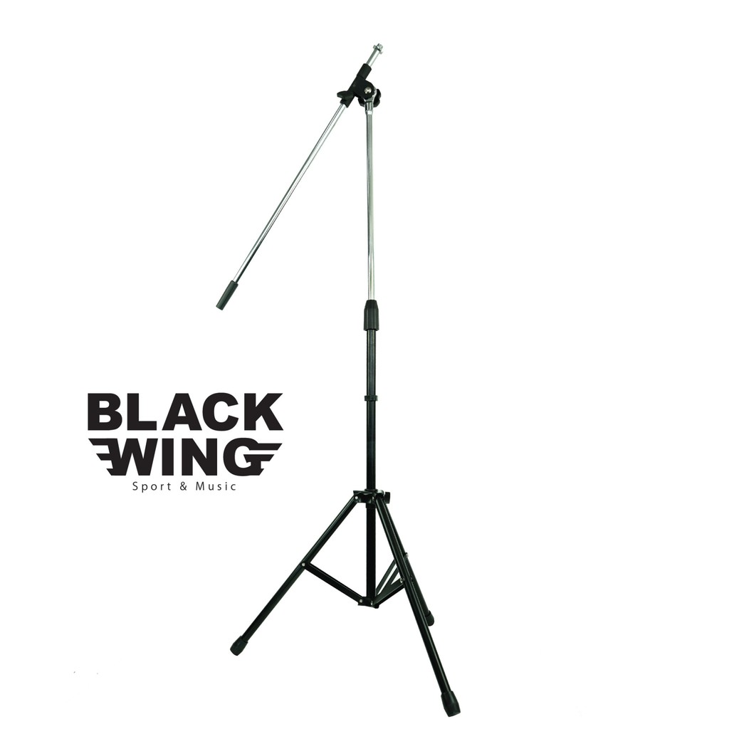 ขาไมค์บูมตั้งพื้น-ชุปโครเมี่ยม-ฺbw501-microphone-stand