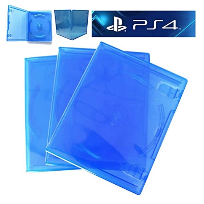 รูปภาพสินค้าแรกของPS4 PlayStation - Blue Replacement Game Cases (กล่องเปล่าๆ) ขายเป็นชิื้น 1 ชิ้น