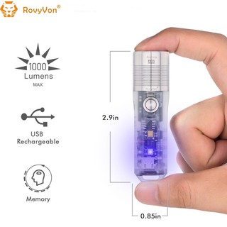 RovyVon Aurora A28 EDC Keychain Flashlight
