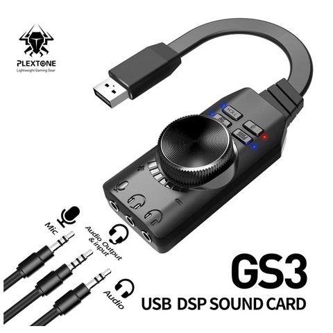 plextone-การ์ดเสียงยูเอสบี-virtual-7-1ch-การ์ดเสียง-usb-การ์ดเสียงเสียง-gs3