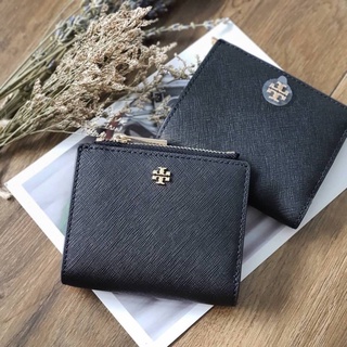 TORY BURCH EMERSON MINI WALLET  กระเป๋าสตางค์ กระเป๋าเงินผู้หญิง ใส่เหรียญ/บัตรเคดิต/ธนาบัตร