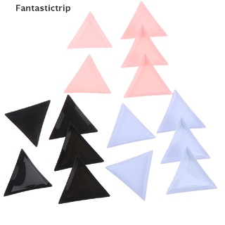 [Fantastictrip] ถาด ทรงสามเหลี่ยม แต่งพลอยเทียม สําหรับตกแต่งเล็บ DIY 5 ชิ้น