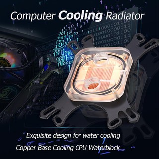 พัดลมระบายความร้อนคอมพิวเตอร์ cpu สําหรับ intel amd+สกรู