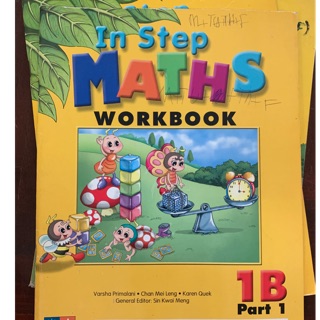 In step maths workbook 1B part 1 ป1