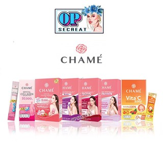 สินค้า 6 ซอง Chame ชาเม่ คอลลาเจนไตรเปปไทด์ พลัส 15 กรัม บรรจุ 6 ซอง