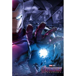 Poster Avengers Endgame Ironman (original six avenger)