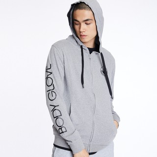 BODY GLOVE Mens SC Essential Hoodies เสื้อฮู้ด ผู้ชาย สีเทาอ่อน-81