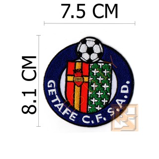 ตัวติดเสื้อ ตัวรีดเสื้อ งานปักผ้า Logo Getafe C.F.S.A.D. Armpatch