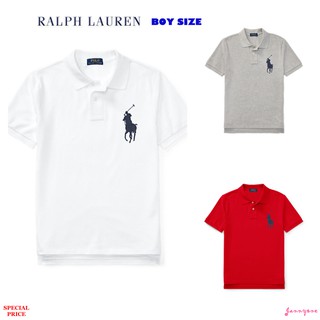 RALPH LAUREN CLASSIC FIT MESH POLO SHIRT (BOYS SIZE 8-20 YEARS)