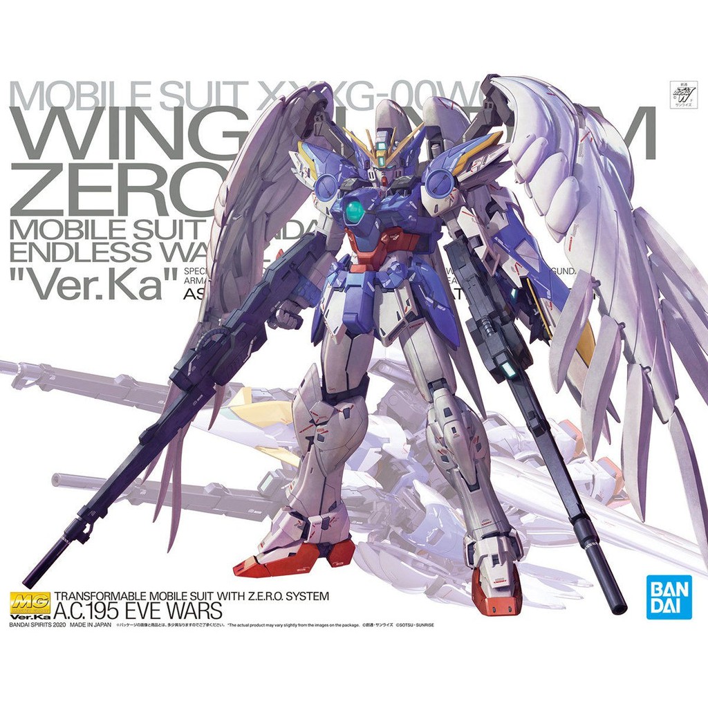 MG 1/100 : Wing Gundam Zero EW Ver.Ka | Shopee Thailand