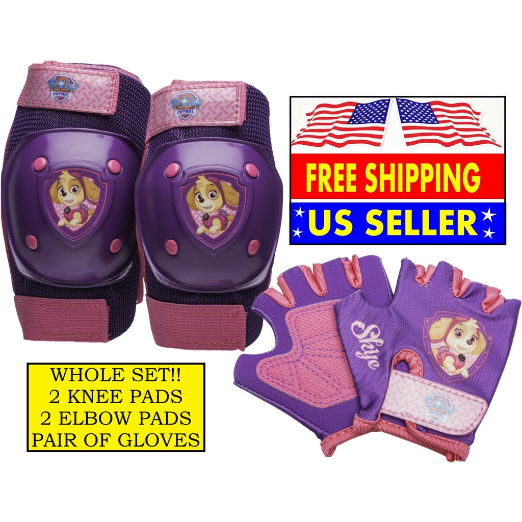 paw-patrol-skye-protective-pad-set-purple-pink-ชุดผ้าป้องกัน-สีม่วง-ชมพู-เดี่ยว-890-บาท-เซทละ1790-บาท