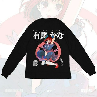 เสื้อแขนยาว พิมพ์ลายการ์ตูนอนิเมะ Arima Kana Oshi no Ko Hoshino Ai Ruby Aqua Idol B-Komachi สไตล์ญี่ปุ่น