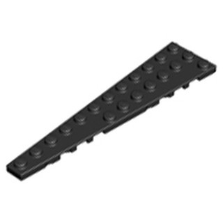 Lego part (ชิ้นส่วนเลโก้) No.47397 / 47398 Wedge, Plate 12 x 3 Left / Right